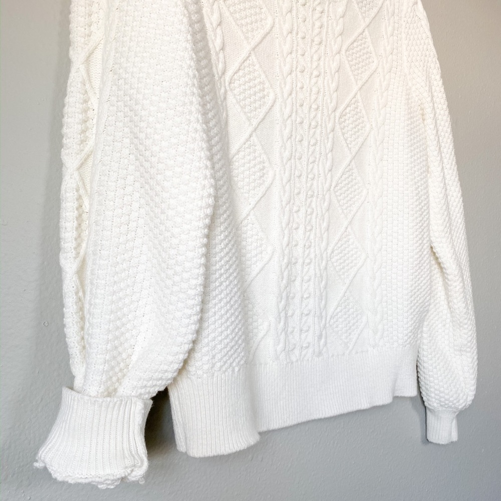 Abercrombie & Fitch Cotton Blend Knit Sweater - Picture 5 of 8